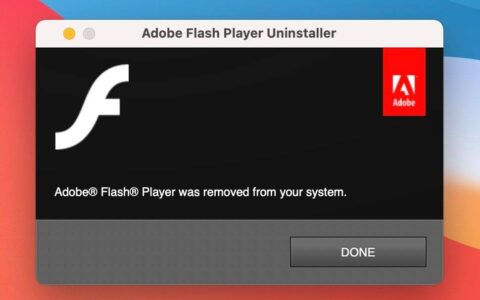 支持正式终止后，adobe“强烈建议”立即删除flash