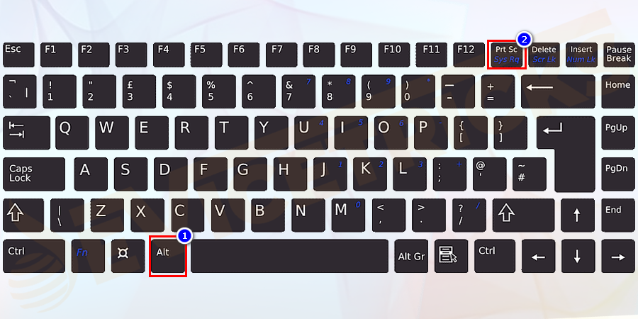 press-alt-key-printscreen-key