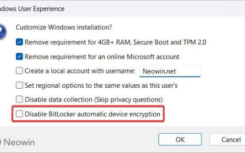 rufus 3.22 beta 添加了禁用 bitlocker 的选项，删除了 windows 7 上的 iso 下载