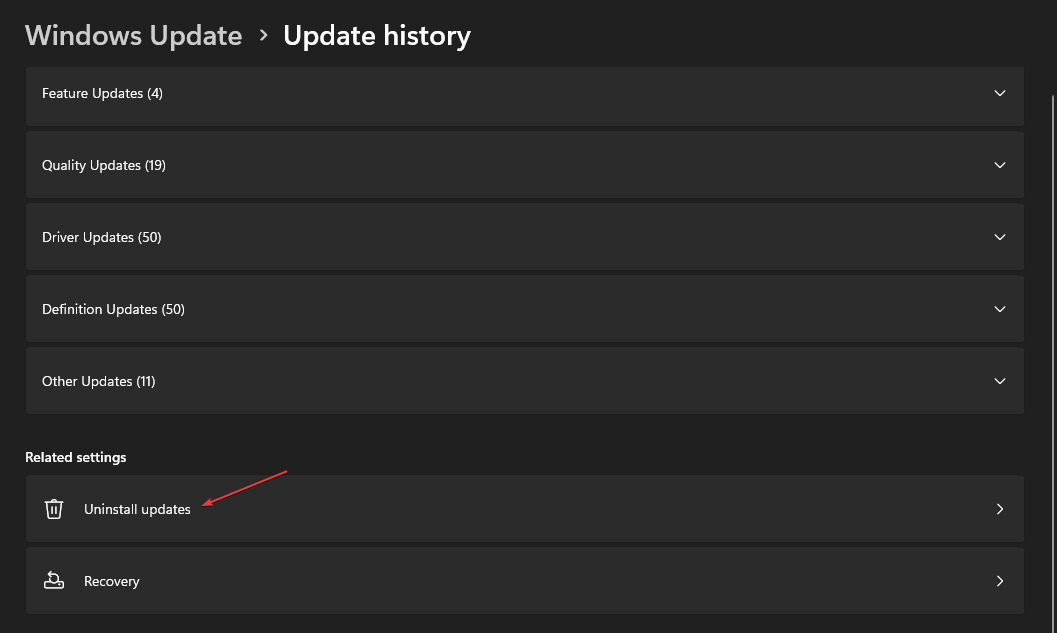 uninstall-update