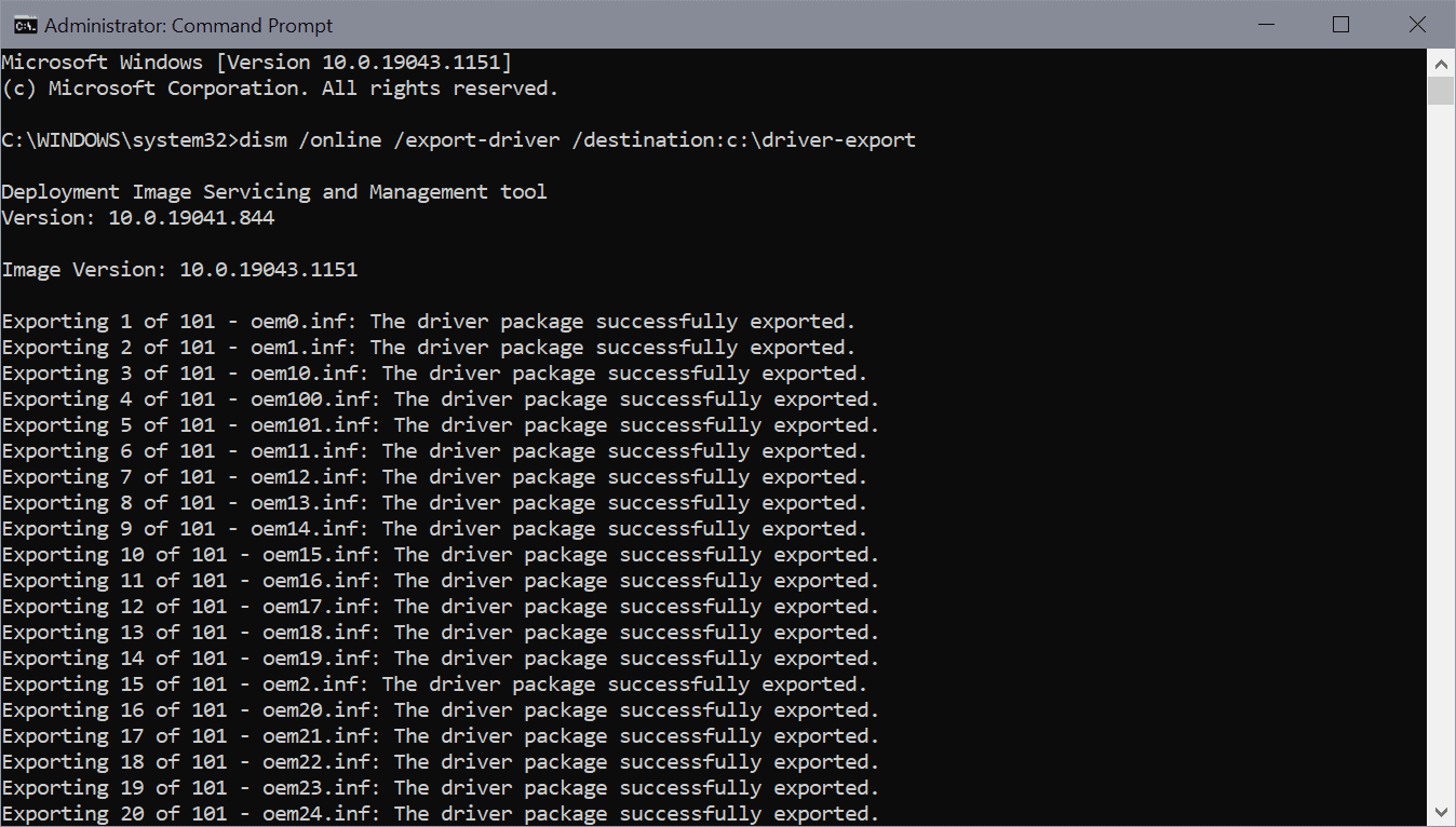export-windows-drivers-dism