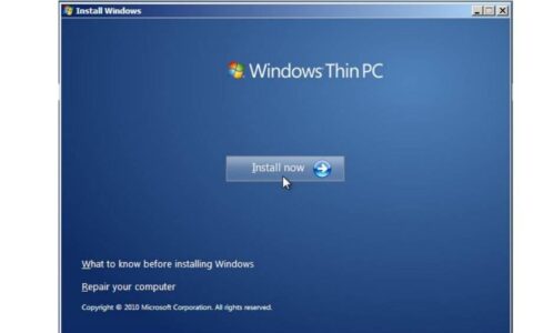 微软将于 2021 年 10 月 12 日终止对 windows thin pc 的支持