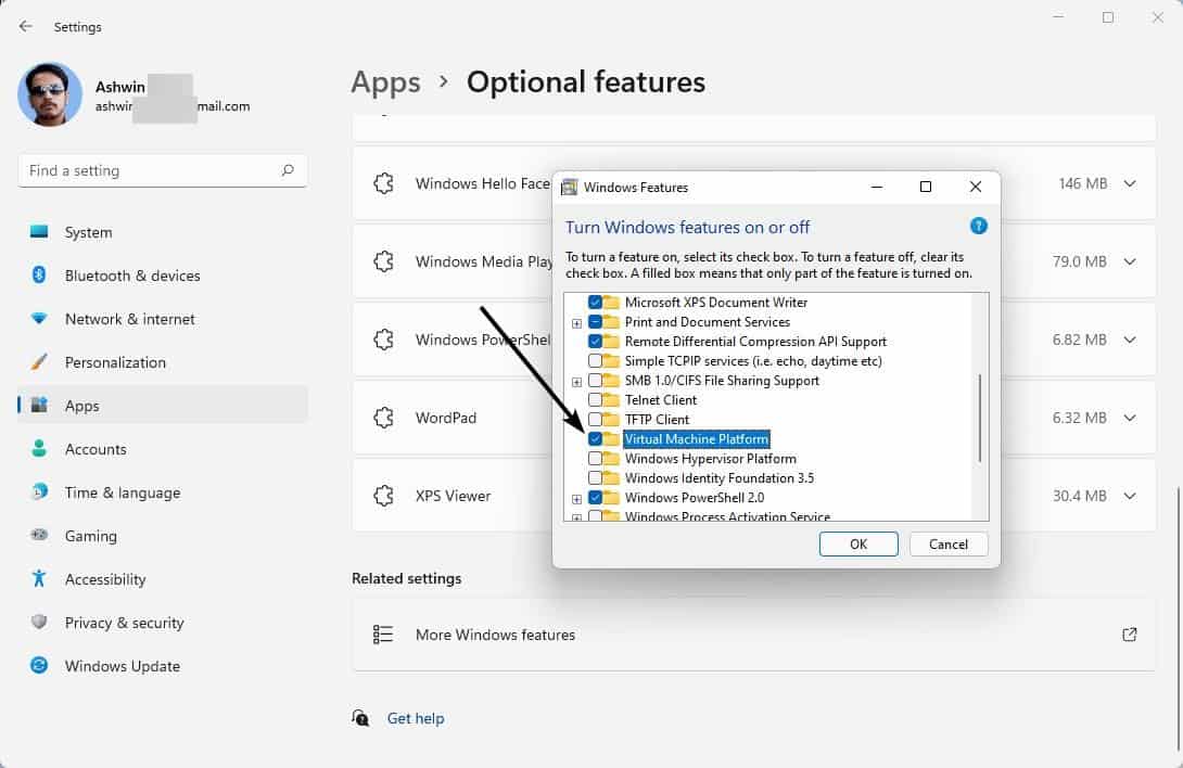 wsa-windows-11-virtual-machine-platform