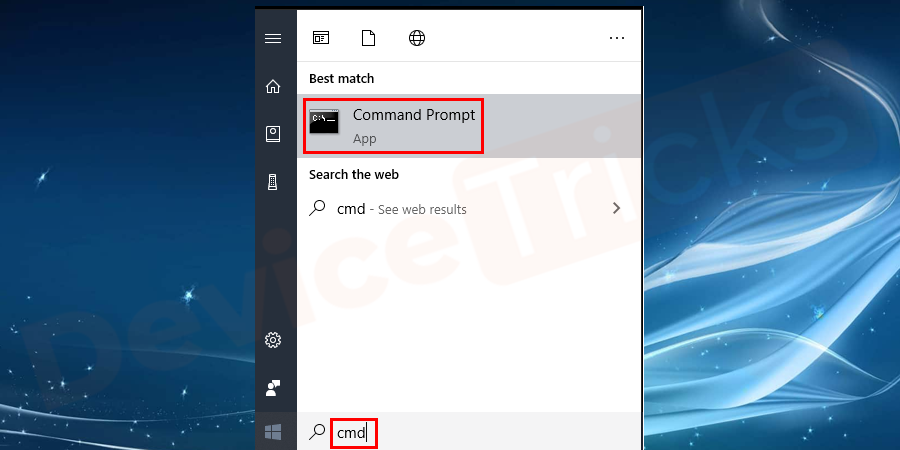 click-on-the-‘start-menu-type-‘cmd-in-the-search-bar-and-then-wait-for-the-search-result